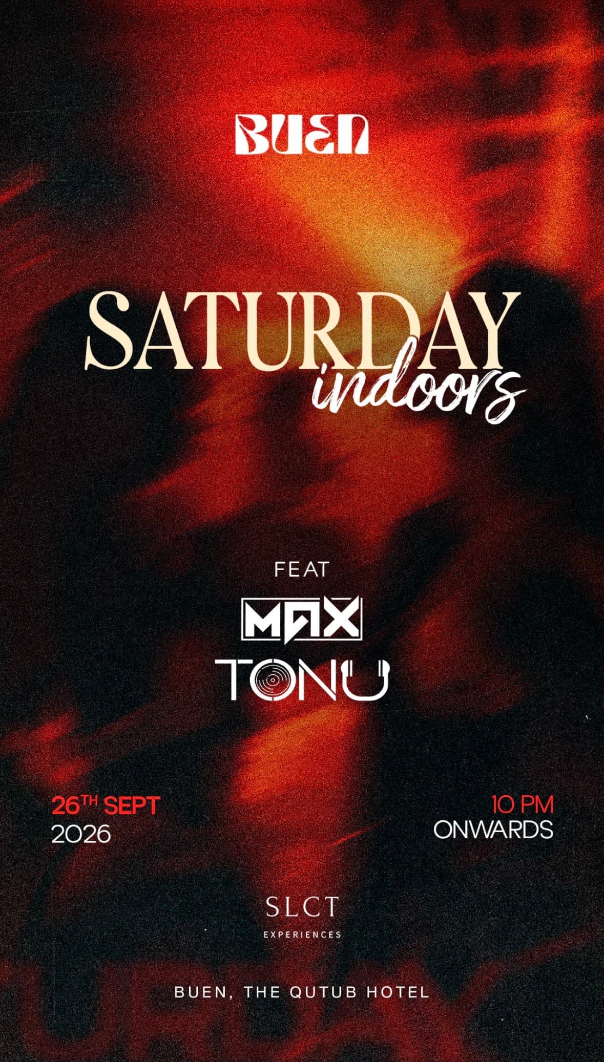SATURDAY INDOORS