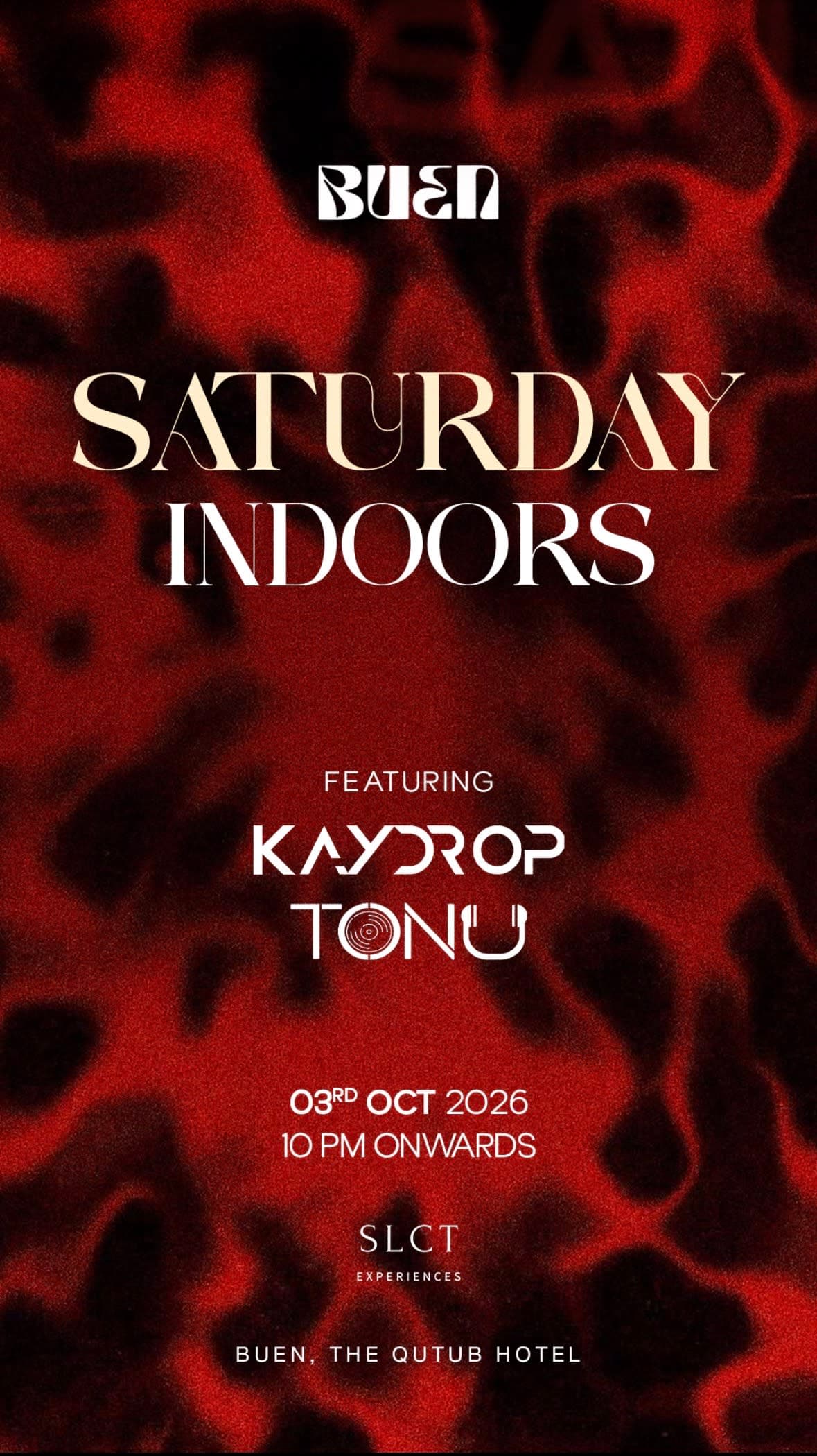 SATURDAY INDOORS